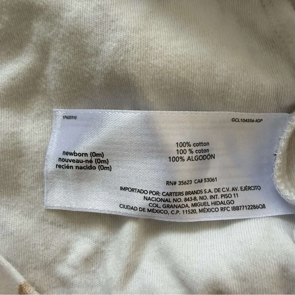 Carter's Newborn Footed‎ Zip Sleeper Airplane & Vehicle Print